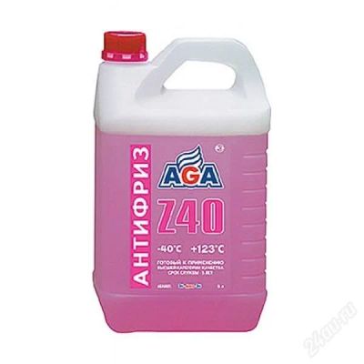 Лот: 875892. Фото: 1. Антифриз AGA AGA-Z40 Красный шт... Другое (автохимия, масла, тюнинг)