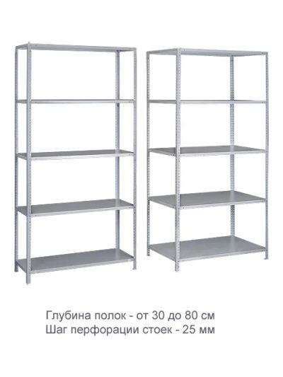 Лот: 1203322. Фото: 1. Самая низкая цена. Стеллаж металлический... Торговое