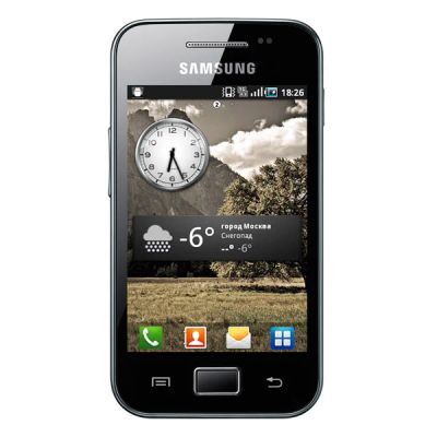 Лот: 4797179. Фото: 1. Samsung S5830 Galaxy Ace Black. Смартфоны