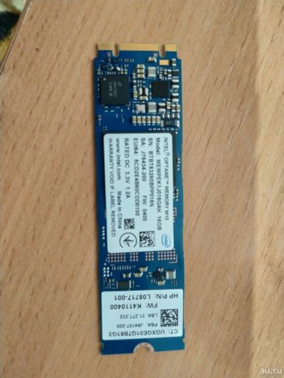 Лот: 13739229. Фото: 1. INTEL optane m10. Оперативная память