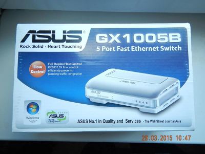 Лот: 5343728. Фото: 1. Коммутатор свитч ASUS GX1005B... Коммутаторы