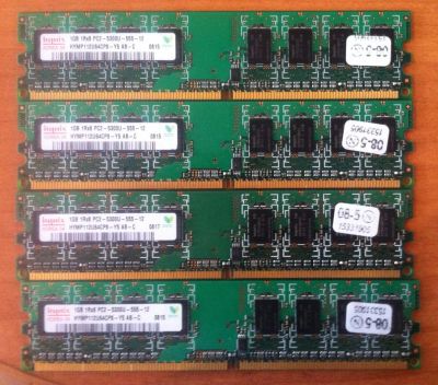 Лот: 5527221. Фото: 1. продам четыре планки памяти Hynix... Оперативная память