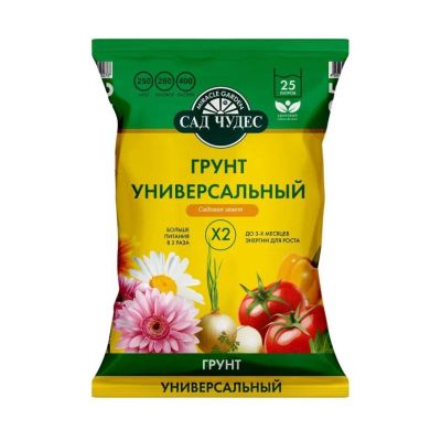 Лот: 25109275. Фото: 1. Грунт универсальный, 25 л, Сад... Грунты, удобрения