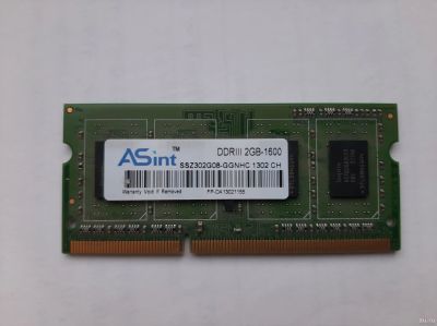 Лот: 18340148. Фото: 1. Оперативная память Asint DDR 3... Оперативная память