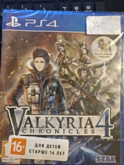 Лот: 16444980. Фото: 1. Valkyria chronicles 4 PS4. Игры для консолей