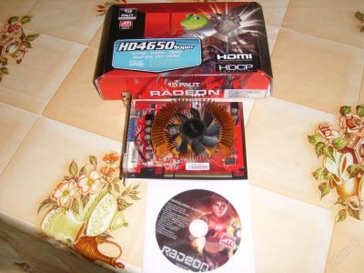 Лот: 71739. Фото: 1. Radeon HD 4650 Super. Видеокарты