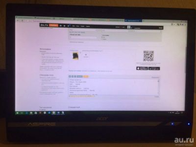 Лот: 9146313. Фото: 1. продам моноблок Acer Aspire Z3620. Моноблоки