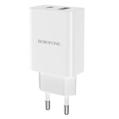 Лот: 21255714. Фото: 1. Зарядное сетевое (USB-A + USB-C... Зарядные устройства, блоки питания, адаптеры сетевые для смартфонов