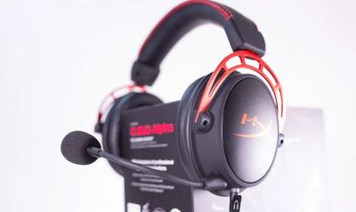 Лот: 10914222. Фото: 1. Игровая гарнитура HyperX Cloud... Акустические системы