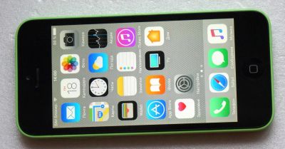 Лот: 10785388. Фото: 1. iPhone 5C, 16Gb, цвет корпуса... Смартфоны