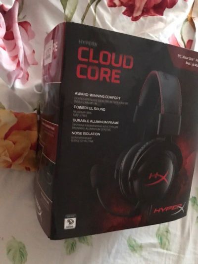 Лот: 9612911. Фото: 1. HyperX Cloud Core. Наушники, гарнитуры