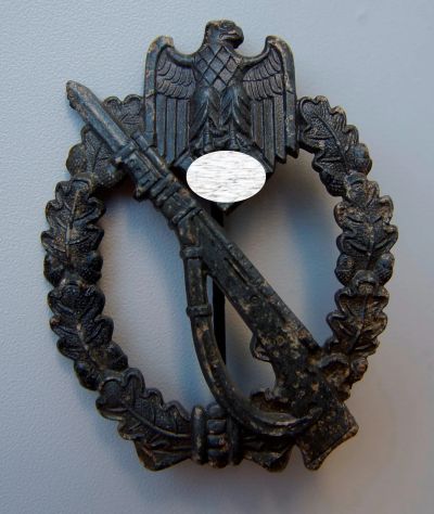 Лот: 25240831. Фото: 1. Пехотный штурмовой знак 3-й рейх... Другое (значки, медали, жетоны)