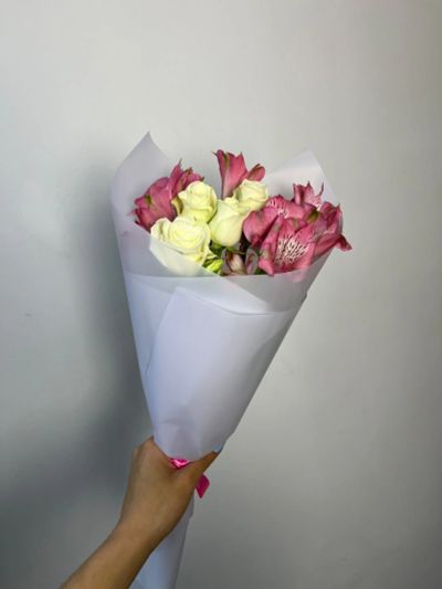 Лот: 23043566. Фото: 1. Быстрые торги с 1 рубля букет... Свежие цветы