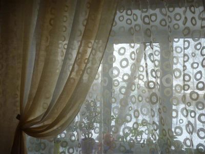 Лот: 1545930. Фото: 1. органза. Шторы, тюль