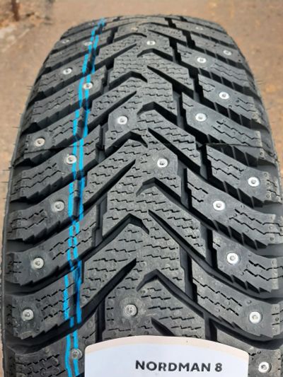 Лот: 21039444. Фото: 1. 195/60 R15 "Nordman 8" Новые шипованные... Шины