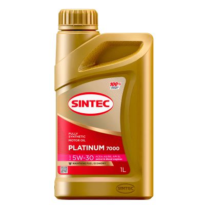 Лот: 19390278. Фото: 1. Моторное масло Sintec Platinum... Масла, жидкости