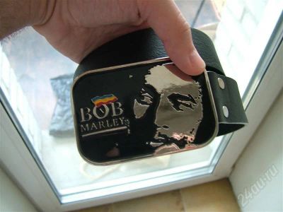 Лот: 256261. Фото: 1. Модный ремень с Бобом Марли Bob... Ремни, пояса
