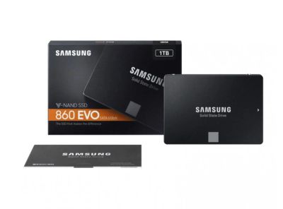 Лот: 17869801. Фото: 1. SSD SATA 1Tb 2.5" Samsung 860... SSD-накопители