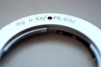 Лот: 902618. Фото: 1. Переходное кольцо Pentax PK/Canon... Переходники