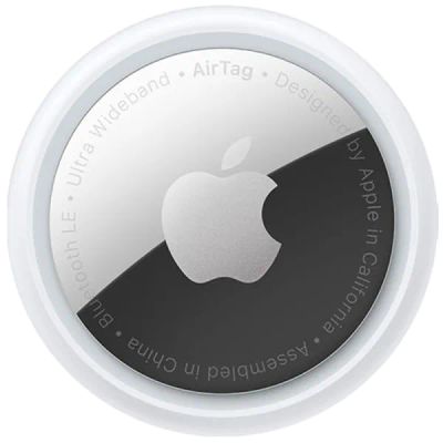 Лот: 22221538. Фото: 1. Метка Apple AirTag, 1 штука (MX532... Брелоки, подвески