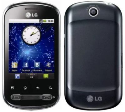 Лот: 4367377. Фото: 1. тачскрин (сенсор) LG P350 оригинал... Дисплеи, дисплейные модули, тачскрины