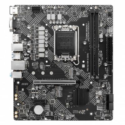 Лот: 24661713. Фото: 1. Материнская плата MSI Pro H610M-G... Материнские платы