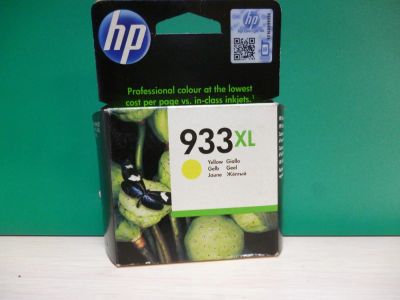 Лот: 10833698. Фото: 1. Картридж HP CN056AE ( 933XL, yellow... Картриджи, расходные материалы