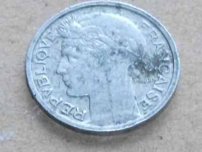 Лот: 12531076. Фото: 1. Монета 50 сантим Франция 1945... Европа