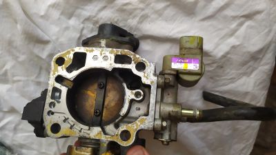 Лот: 23518217. Фото: 1. Дроссельная заслонка Honda d16a. Двигатель и элементы двигателя