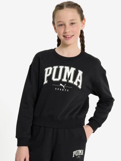 Лот: 23356585. Фото: 1. Худи для девочек PUMA ESS+ Block... Другое (спортивная одежда)