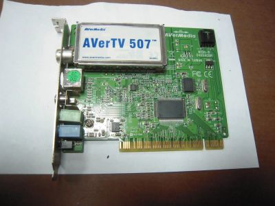 Лот: 11483113. Фото: 1. Тв тюнер. PCI Aver Media 507 есть... ТВ-тюнеры и карты захвата