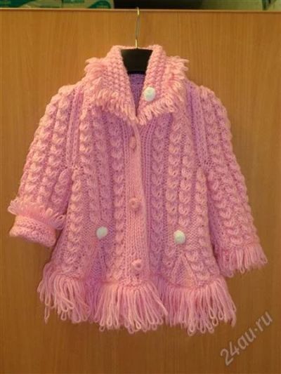 Лот: 2422362. Фото: 1. Пальтишко вязаное. Верхняя одежда