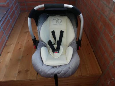 Лот: 5937727. Фото: 1. Люлька автомобильная HappyBaby. Детские автокресла