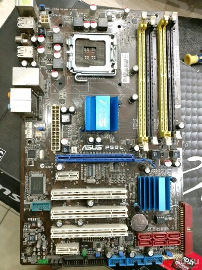 Лот: 13865708. Фото: 1. Материнская плата Asus 775 p5ql. Материнские платы
