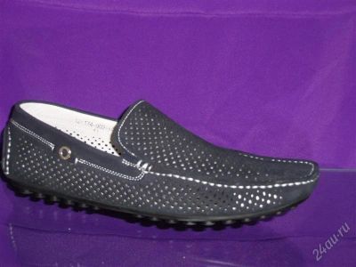 Лот: 998803. Фото: 1. Мужские мокасины из натуральной... Мокасины
