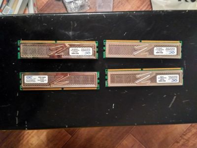 Лот: 9703316. Фото: 1. OCZ DDR2 1024mb x 4 шт. Оперативная память