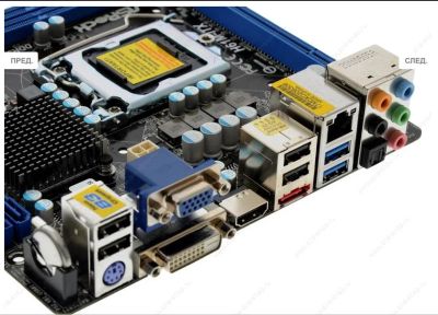 Лот: 3043819. Фото: 1. НОВАЯ !!! Плата Asrock LGA1155... Материнские платы
