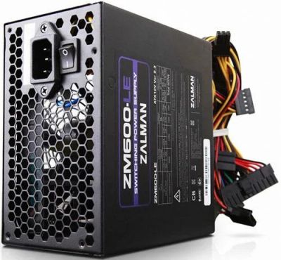 Лот: 4653841. Фото: 1. Блок питания 600w Zalman ZM600-LE... Корпуса, блоки питания