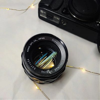 Лот: 15535844. Фото: 1. Super-Takumar f1.8 55mm + переходник... Объективы