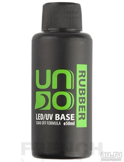 Лот: 13023844. Фото: 1. База каучуковая Uno Rubber , 50мл... Лак для ногтей