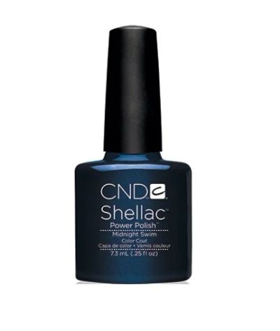 Лот: 5240947. Фото: 1. shellac cnd Midnight Swim шеллак... Лак для ногтей
