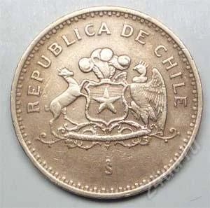 Лот: 1583127. Фото: 1. Чили. 100 песо 1996г. Америка