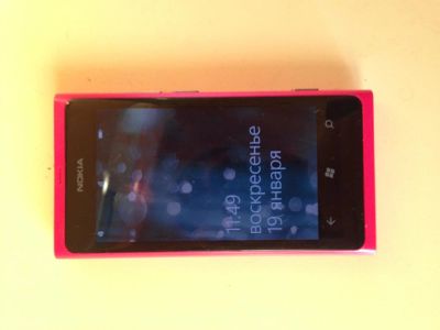 Лот: 3617956. Фото: 1. Nokia Lumia 800. Смартфоны