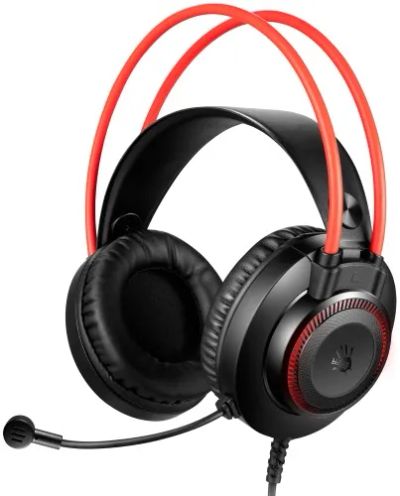 Лот: 24552198. Фото: 1. Игровые наушники A4Tech Bloody... Наушники, гарнитуры