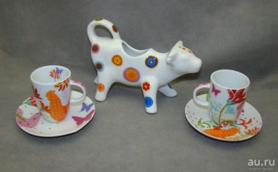 Лот: 17055324. Фото: 1. Paperproducts Design две кофейные... Фарфор, керамика
