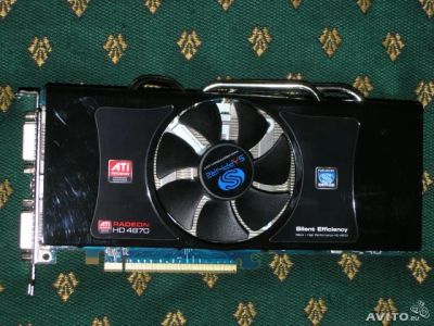 Лот: 2981202. Фото: 1. Sapphire HD 4870. Видеокарты