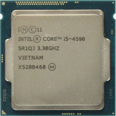 Лот: 14070043. Фото: 1. Процессор Intel® Core™ i5-4590... Процессоры