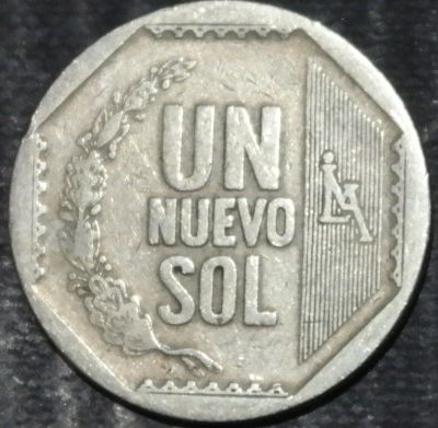 Лот: 16372890. Фото: 1. Экзотика с рубля (23599) Перу. Остальные страны