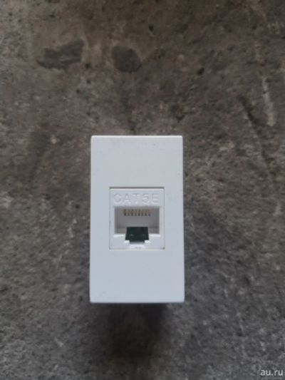Лот: 17790235. Фото: 1. Компьютерная розетка RJ45 кат... Электроустановочные изделия