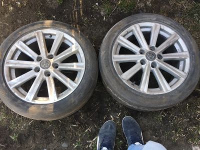 Лот: 13686600. Фото: 1. Диски Тойота, Toyota R17, 2штуки. Диски